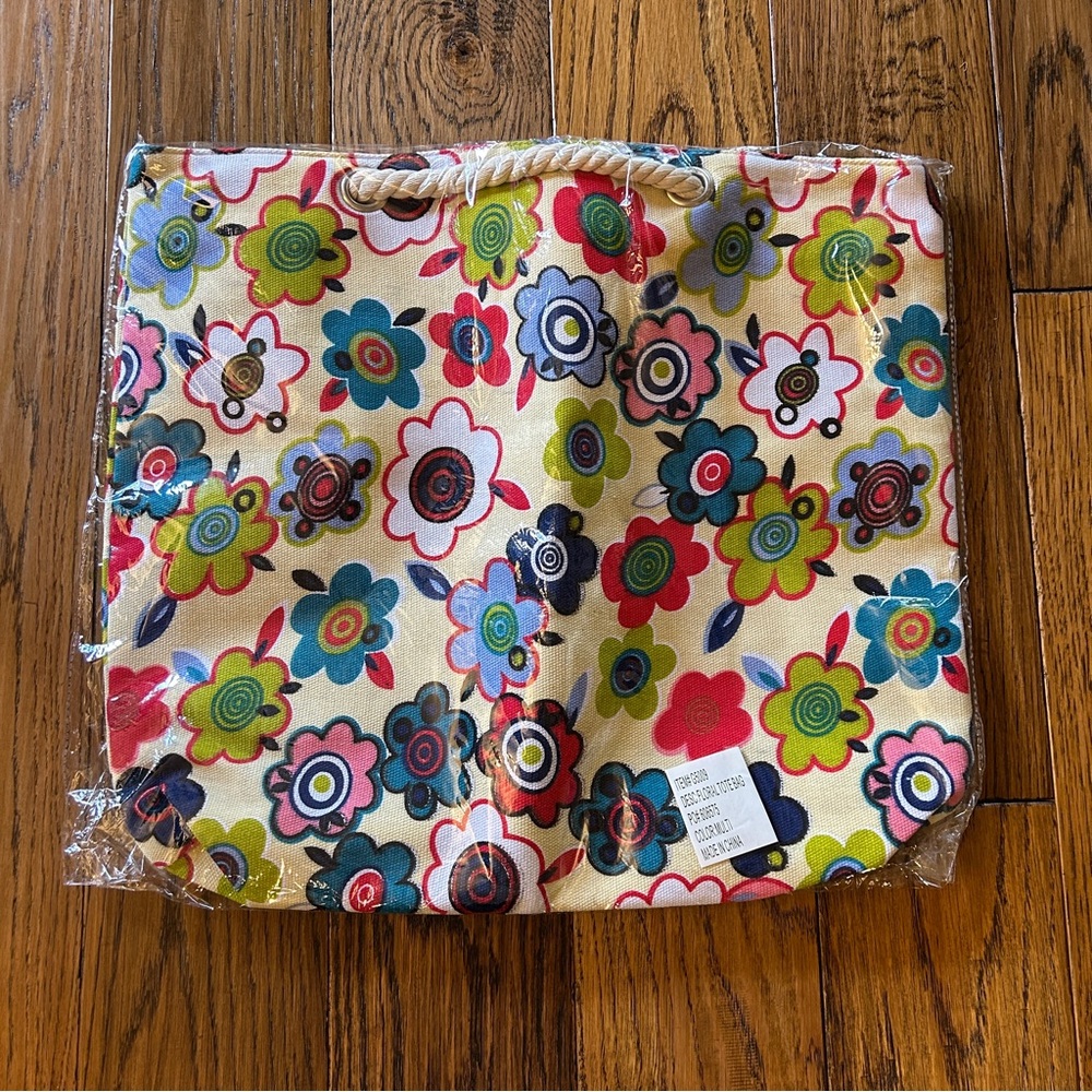 Floral Tote Bag